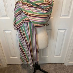 Jacob striped scarf